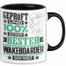Wakeboarder Geschenk Lustiger Spruch für Wakeboarder Geschenkidee Bester Wakeboarder Der Welt Schwarz Trendation