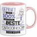 Beste Outdoor-Köchin Der Welt Tasse Geschenk für Eine Outdoor-Köchin Geprüft Und Sicher Geschenkidee Geburtstag Weihnachten Rosa Trendation