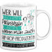 Hip-Hop-Produzentin Tasse Geschenk Spruch Wer Will Schon Prinzessin Sein Wenn Man Auch Hip-Hop-Produzentin Sein Kann Weiß Trendation