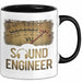 Toningenieur Ingenieurwesen Tasse Geschenk Lustige Geschenkidee Spruch Tontechniker Vu Meter Trendation