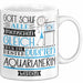 Aquarianerin Geschenk Becher Tasse Gott Schuf Alle Menschen Gleich Nur Die Besten Durfeten Aquarianerin Werden Geschenkidee Lustig Weiß Trendation