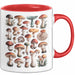 Pilzliebhaber Tasse Geschenkidee Pilz Fan Geschenkidee Lustig Rot Trendation