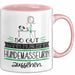 Hundemasseurin Geschenk Tasse So Gut Kann Nur Eine Hundemasseurin Aussehen Geschenkidee Geburtstag Weihnachten Lustig Rosa Trendation