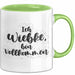 Wiebke Tasse Ich Wiebke, Bin Vollkommen Geschenk Grün Trendation