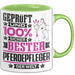 Pferdepfleger Geschenk Lustiger Spruch für Pferdepfleger Geschenkidee Bester Pferdepfleger Der Welt Grün Trendation