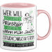 Studiomusikerin Tasse Geschenk Spruch Wer Will Schon Prinzessin Sein Wenn Man Auch Studiomusikerin Sein Kann Rosa Trendation