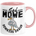Sei Möwe Sch** Drauf Tasse Geschenk Norddeutschland Sylt Norderney Urlaub Spruch Geschenkidee Kaffee-Becher Rosa Trendation