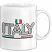 Italien Italien Karte Tasse Geschenk Lustige Geschenkidee Spruch Italien Weiß Trendation