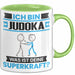 Judoka Tasse Geschenk für Judoka Geburtstag Lustiger Spruch Kaffee-Becher Was Ist Deine Superkraft Grün Trendation