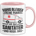 Sanitäter Tasse Geschenk Ruhig Bleiben Ich Bin Sanitäter Und Regel Das Geschenkidee Rettungssanitäter Rosa Trendation