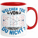 Eishockey Trainer Geschenk Tasse Coach Eis-Hockey Spieler Geschenkidee Eishockeyspieler Geschenkdiee Welchen Teil Von Verstehst Du Nicht Kaffee-Becher Rot Trendation