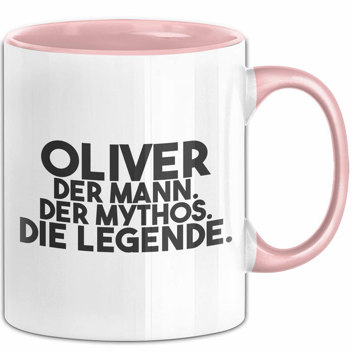 Oliver Tasse Oliver – Der Mann. Der Mythos. Die Legende. Geschenk