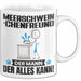 Meerschweinchenfreund Tasse Geschenk für Meerschweinchenfreund Der Mann Der Alles Kann Geschenkidee zum Geburtstag Weiß Trendation