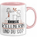 Kellnerin Tasse Geschenk Ich Bin Kellnerin Und Du So Geschenkidee Lustiger Spruch Becher Rosa Trendation