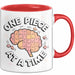 Puzzle Süchtiger Tasse Geschenk Lustige Geschenkidee Spruch Für Gehirn Knobler Rot Trendation