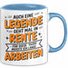 Rentner Pensionär Sarkasmus Tasse Geschenk Lustige Geschenkidee Spruch Auch Eine Legende Geht Mal In Rente Musste Ich Lange Arbeiten Blau Trendation