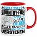 Country-Fan Geschenk Tasse Geschenkidee für Country-Fan Geburtstag Lustig Ich Bin Country-Fan Ich Kann Es Dir Erklären Aber Nicht Für Dich Verstehen Rot Trendation
