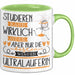Ultraläuferin Tasse Lustiges Geschenk Studieren Kann Wirklich Jeder Nur Die Besten Werden Ultraläuferin Grün Trendation