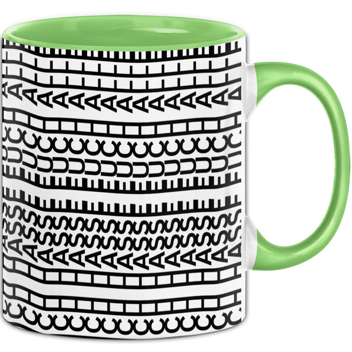 Ich Hasse Euch Alle Tasse Lustiges Geschenk Allover-Print Quer Lesen Trendation