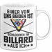 Billard-Spieler Pool Tasse Geschenk Einer Von Uns Beiden Ist Schlecher Im Billard Geschenkidee Weiß Trendation