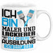 Maler und Lackierer Ausbildung Tasse Geschenk Ich Bin Maler und Lackierer In Der Ausbildung Ich Darf Das Geschenkidee Spruch Weiß Trendation