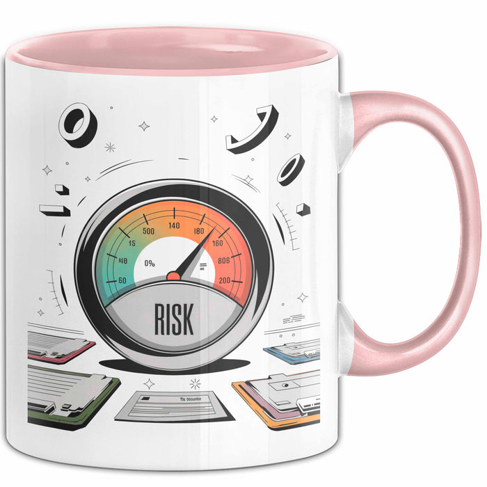 Aktuar Tasse Geschenk Lustige Geschenkidee Spruch Für Risiko Analysten Rosa Trendation