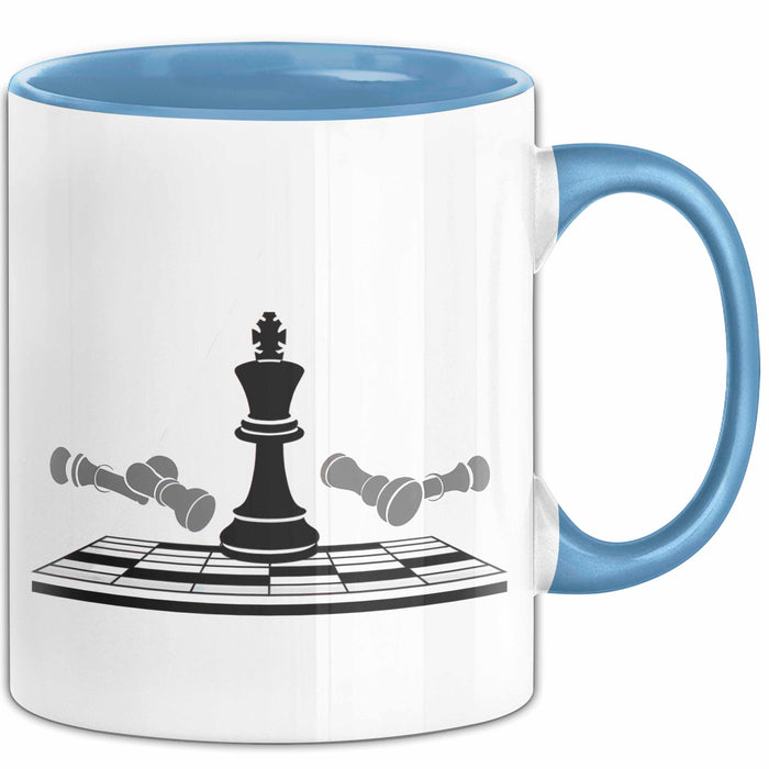 Business Experte Tasse Geschenkidee für Erfolgs Mentor Blau Trendation