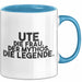 Ute Tasse Ute – Die Frau. Der Mythos. Die Legende. Geschenk Blau Trendation