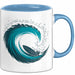 Surfer Tasse Geschenkidee Wellenreiter Lustiger Spruch Geschenkidee Lustig Blau Trendation