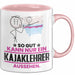 Kajaklehrer Geschenk Tasse So Gut Kann Nur Ein Kajaklehrer Aussehen Geschenkidee Kaffee-Becher Rosa Trendation
