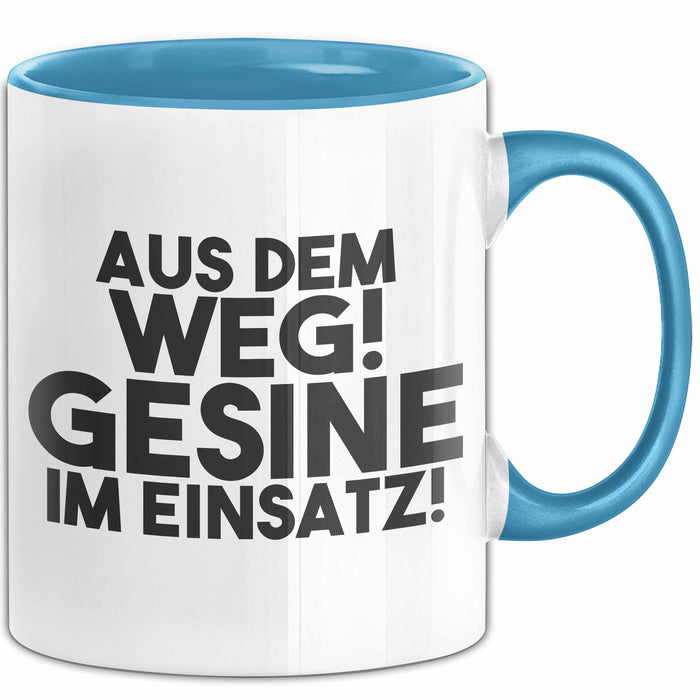Gesine Tasse Aus Dem Weg! Gesine Im Einsatz! Geschenk