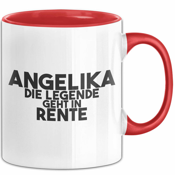 Angelika Tasse Angelika – Die Legende Geht In Rente Geschenk