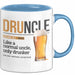 Onkel Sarkastisch Sarkasmus Tasse Geschenk Lustige Geschenkidee Spruch Druncle Definition Blau Trendation
