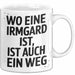 Irmgard Tasse Geschenk Wo Eine Irmgard Ist Ist Auch Ein Weg Geschenkidee Becher mit Name Weiß Trendation