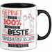 Beste Tierverhaltensforscherin Der Welt Tasse Geschenk für Eine Tierverhaltensforscherin Geprüft Und Sicher Geschenkidee Geburtstag Weihnachten Trendation