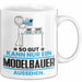 Modelbauer Geschenk Tasse So Gut Kann Nur Ein Modelbauer Aussehen Geschenkidee Kaffee-Becher Weiß Trendation