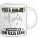 Vogelliebhaber Tasse Geschenk für Vogelliebhaber Der Mann Der Alles Kann Geschenkidee zum Geburtstag Weiß Trendation