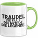 Traudel Tasse Traudel – Die Frau. Der Mythos. Die Legende. Geschenk Grün Trendation