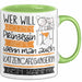 Katzencafégängerin Tasse Geschenk Spruch Wer Will Schon Prinzessin Sein Wenn Man Auch Katzencafégängerin Sein Kann Grün Trendation