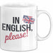 Englischlehrer Tasse Geschenk Auf Englisch Bitte Geschenk Weiß Trendation
