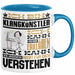 Klangkünstler Geschenk Tasse Lustige Geschenkdiee für einen Klangkünstler Geburtstag Ich Bin Klangkünstler Ich Kann Es Dir Erklären Aber Nicht Für Dich Verstehen Blau Trendation