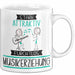 Musikerziehung Tasse Geschenk Becher Stark Attraktiv Furchtlos Musikerziehung Lustige Geschenkidee Weiß Trendation