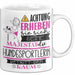 Hundesportlerin Tasse Geschenk Lustiger Spruch Bitte Erheben Sie Sich Seine Majestät Die Hundesportlerin Betritt Den Raum Weiß Trendation