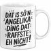 Angelika Tasse Geschenk Dat Is So'n Angelika Ding Dat Raffste Eh Nicht Geschenkidee Becher mit Name Weiß Trendation