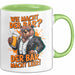 Bär Beim Biertrinken Tasse Geschenk Lustige Geschenkidee Spruch Wie Macht Der Bär? Der Bär Macht Leer Grün Trendation