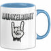 Dunkle Farbe Tasse Geschenk Lustige Geschenkidee Spruch Dunkelbunt Blau Trendation