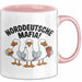 Deutsche Deutschland Tasse Geschenk Lustige Geschenkidee Spruch Norddeutsche Mafia Rosa Trendation
