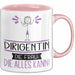 Dirigentin Geschenk Tasse Becher Die Frau Die Allen Kann Geschenkidee für eine Dirigentin Lustig Rosa Trendation