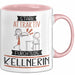 Kellnerin Tasse Geschenk Becher Stark Attraktiv Furchtlos Kellnerin Lustige Geschenkidee Rosa Trendation