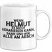 Helmut Tasse Wenn Helmut Nicht Repariert, Sind Wir Am Arsch Geschenk Weiß Trendation